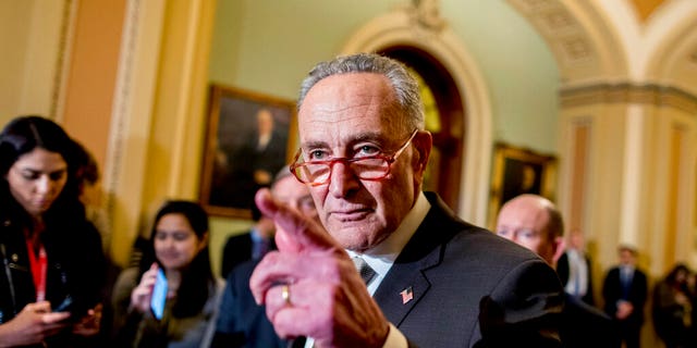 Senate Minority Leader Sen. Chuck Schumer of N.Y., laid out his requests for an impeachment trial in a letter Sunday.