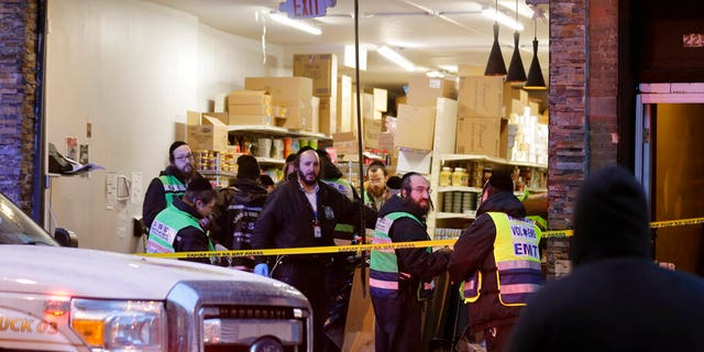 Jersey City Mayor Steven Fulop said gunmen targeted a kosher market Tuesday during a shooting that killed four people, including a police officer.
