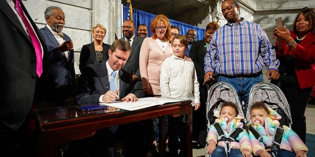 Westlake Legal Group AP19346786785149 Kentucky's Beshear restores voting rights to over 100,000 convicted felons days after inauguration Vandana Rambaran fox-news/us/us-regions/southeast/kentucky fox-news/politics fox news fnc/politics fnc article 87006a4a-adc7-551a-a1b4-6635bcc14643