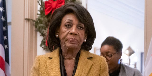 House Financial Services Committee Chairwoman Maxine Waters, D-Calif., at the Capitol in Washington, Wednesday, Dec. 18, 2019. (AP Photo/J. Scott Applewhite)
