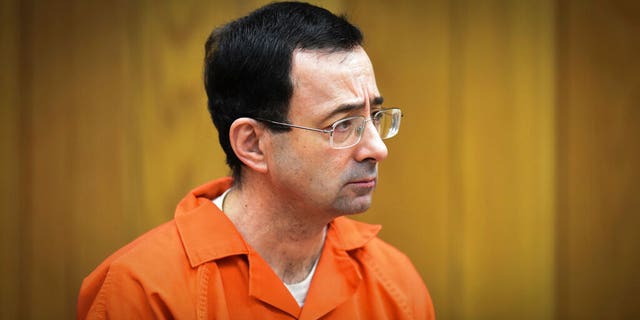 Larry Nassar, former sports doctor who admitted to molesting some of the nation's top gymnasts, appeared in Eaton County Court in Charlotte, Mich.
