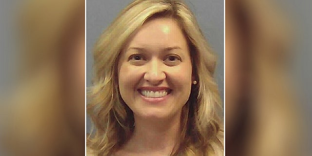 Abbey Winters, 35, turned herself in on Friday on charges of disorderly conduct and simple battery, both misdemeanors.