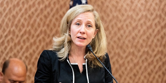U.S. Rep. Abigail Spanberger, D-Va., speaks at the U.S. Capitol in Washington, June 27, 2019. (Getty Images)