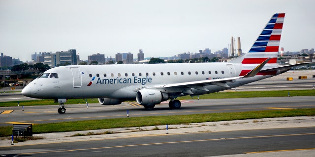 Aviones American Eagle.  Archivo de foto.