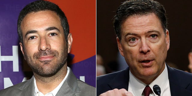 MSNBC host Ari Melber, left, had some tough words for former FBI Director James Comey.