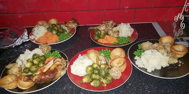 "I'll lay their Christmas meal out like a buffet and make sure everything that they request is there,” Hayley Garbutt said.