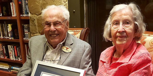 Texas pair John Henderson, 106, and Charlotte Curtis, 105, celebrated their latest wedding anniversary Dec. 15.