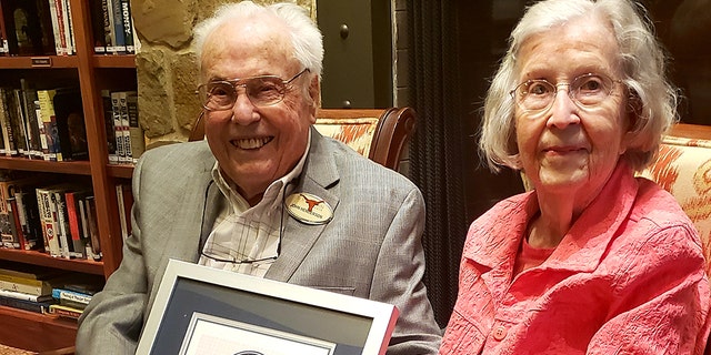 Texas pair John Henderson, 106, and Charlotte Curtis, 105, celebrated their latest wedding anniversary Dec. 15.