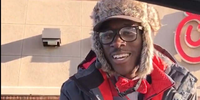 "The world needs more people like Jeremiah," said customer Toya Liles, who filmed her latest visit to Chick-fil-A. (Toya Liles)