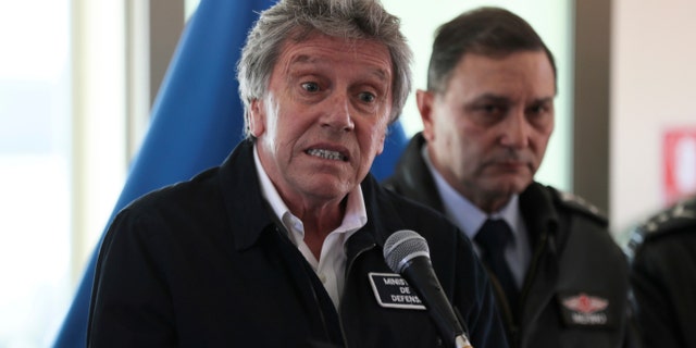 Chile's Defense Minister Alberto Espina said human remains have been found from a military aircraft that disappeared on a flight to Antarctica.