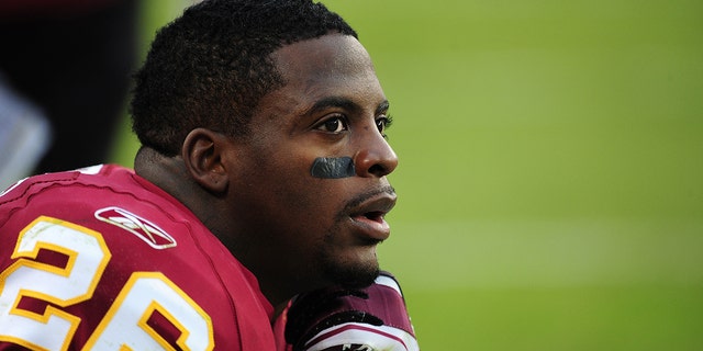 Clinton Portis #26 of the Washington Redskins watches the action against the Philadelphia Eagles at Lincoln Financial Field on October 3, 2010 in Philadelphia, Pennsylvania. (Photo by Scott Cunningham/Getty Images)