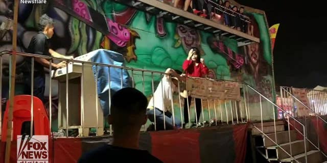 The man operating the ride at the time of the incident claims he was only temporarily filling in for a friend who went on a break.