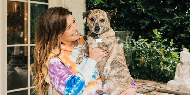 Katherine Schwarzenegger and Maverick.