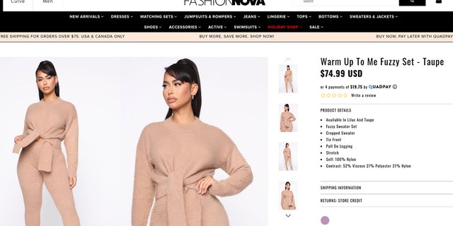 fashion nova kim kardashian