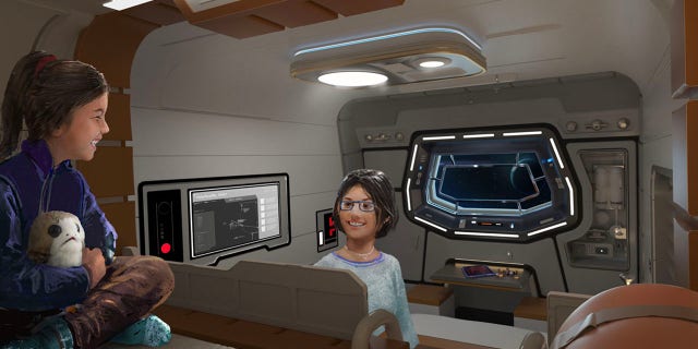 “Guests will get to spend multiple days living onboard this star cruiser, engaging with characters and having all kinds of exclusive onboard activities," a Disney rep said earlier this year.