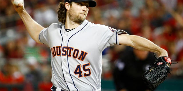 Gerrit Cole is baseball's highest-paid pitcher. (AP Photo/Patrick Semansky, File)