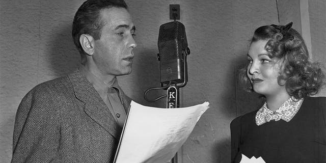 Humphrey Bogart and Mayo Methot, circa 1940.