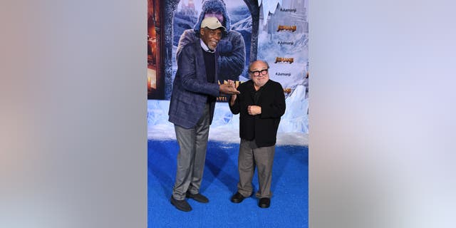 Danny Glover and Danny DeVito star as grandparents in "Jumanji: The Next Level." (Photo by Steve Granitz/WireImage)