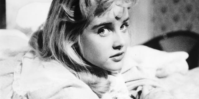 Sue Lyon posing for a portrait in a scene from the movie "Lolita." (Michael Ochs Archives/Getty Images, File)