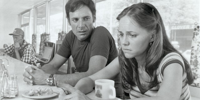 Sally Field and Ron Leibman in the 1979 movie "Norma Rae".