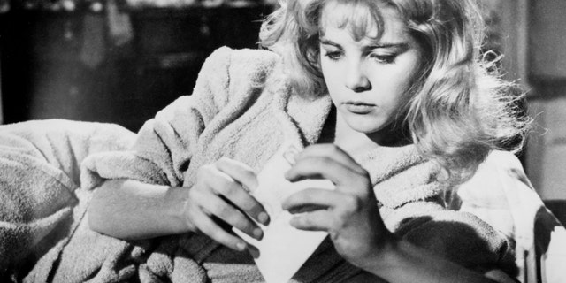 Sue Lyon as Dolores 'Lolita' Haze in a scene from the 1962 film "Lolita." (Silver Screen Collection/Getty Images, File)