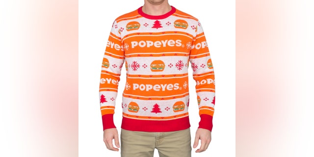 The sweater is available starting today, while supplies last.
