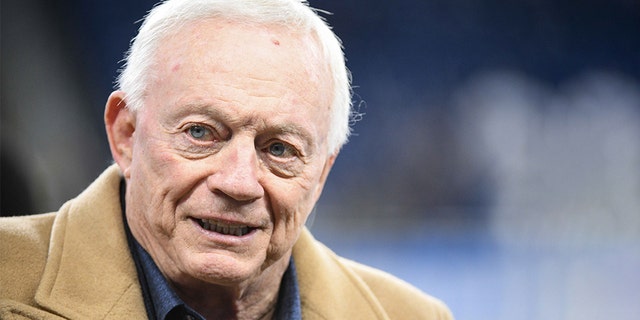 Nov 17, 2019; Detroit, MI, USA; Dallas Cowboys owner Jerry Jones before the game against the Detroit Lions at Ford Field. 