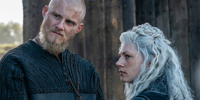 ‘Vikings’ star Katheryn Winnick says creator Michael Hirst received ...