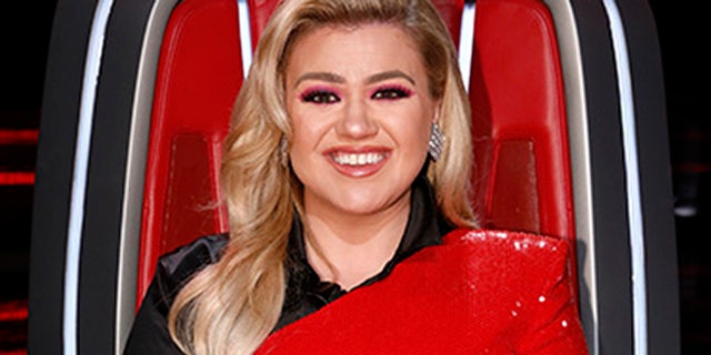 Kelly Clarkson on "The Voice." (Trae Patton/NBC/NBCU Photo Bank via Getty Images, File)