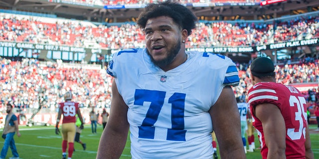 La'el Collins surprised his mother with a house. (Photo by Samuel Stringer/Icon Sportswire via Getty Images)