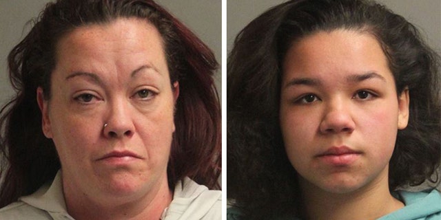 Laurie Taylor, left, and Alexus Taylor were charged Thursday with the death of a 9-month-old boy who had overdosed on the lethal synthetic opioid fentanyl, according to reports.