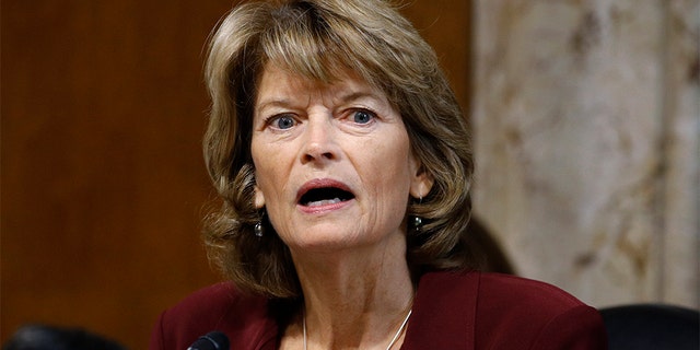 In this Dec. 19, 2019 file photo, Sen. Lisa Murkowski, R-Alaska, chair of the Senate Energy and Natural Resources Committee, speaks during a hearing on the impact of wildfires on electric grid reliability on Capitol Hill in Washington.