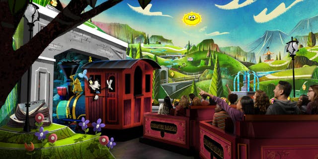 "Mouse rules" reign supreme at the Mickey & Minnie Runaway Railway, WDW News said.