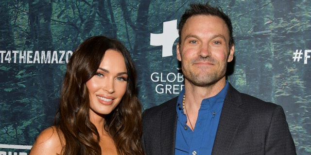 Megan Fox and Brian Austin Green attend the PUBG Mobile's #FIGHT4THEAMAZON Event at Avalon Hollywood on December 09, 2019 in Los Angeles, Calif. 