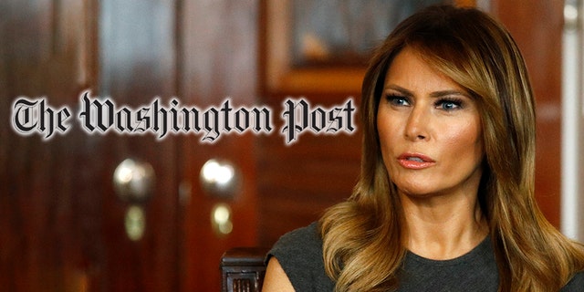 A Washington Post columnist suggested first lady Melania Trump may have been sending 