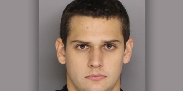 Officer Anthony Westerman, 25, was charged with rape after the police department for which he works received criminal allegations against him.