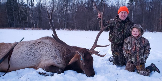 "It's cool for me because I've never set a record before, my dad hasn't set a record before, and my grandpa hasn't set a record before, so I'm like to them, 'Ha-ha,'" Braeleigh Miller told WNEM.