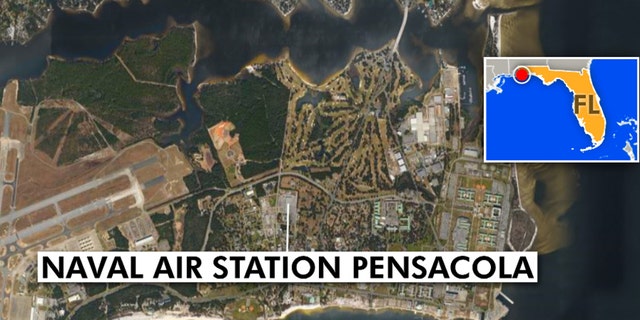 Naval Air Station Pensacola Shooter Was Saudi Aviation Student   NAS Pensacola Map 