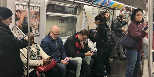 The New York City subway. [FILE) 