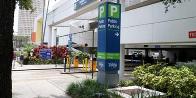 William F. Poe Parking Garage in downtown Tampa.