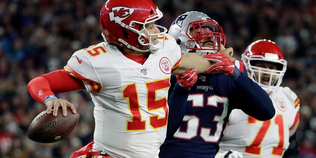 Mahomes and the Chiefs fell short of the Super Bowl last year. (AP Photo/Elise Amendola)
