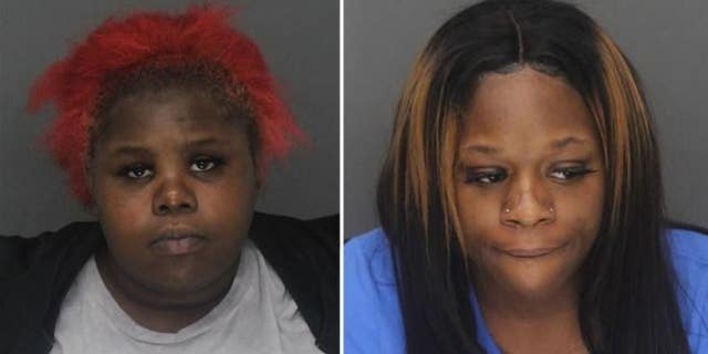 Markayla Darvay Pruitt, left, and Zetorria Frances Ellis were arrested last week on charges of evading arrest.