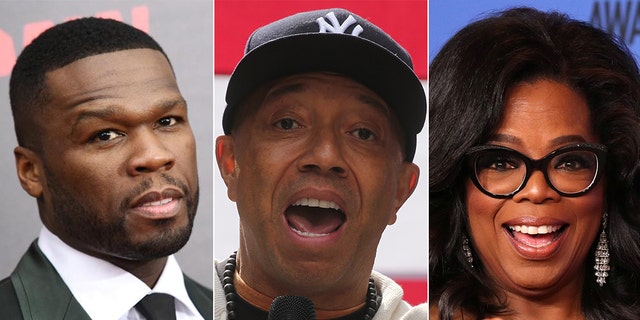 50 Cent and Russell Simmons were vocal on their social media accounts about Oprah Winfrey's involvement in the sexual assault documentary.