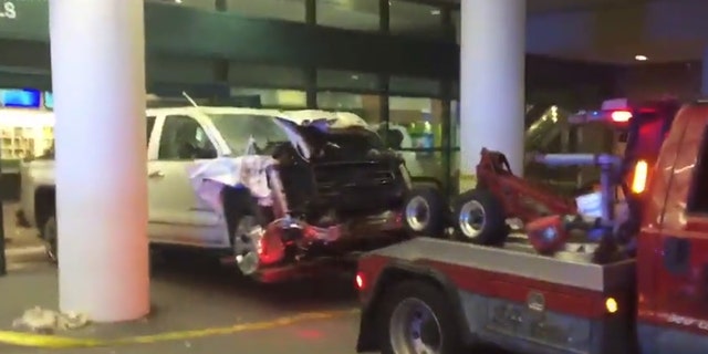 Truck Crashes Through Florida Airport, Smashes Into Car Rental Counter