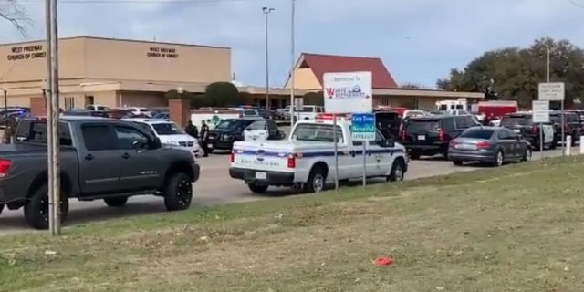 Two people were killed in the shooting, first responders said.