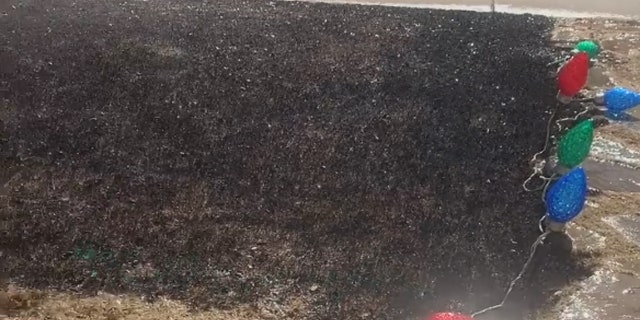 A 12-year-old boy in Texas ended up setting his front yard ablaze on Christmas day after using a magnifying glass to light a newspaper on fire.