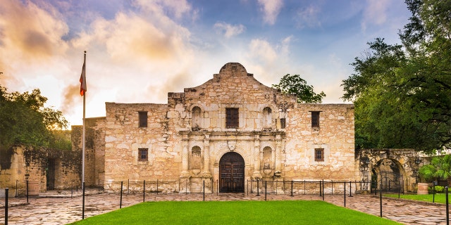 The Alamo in San Antonio, Texas, USA.