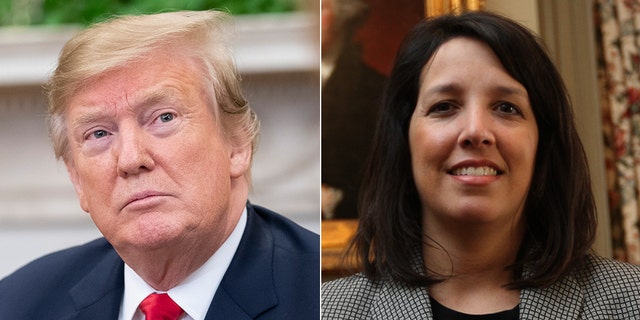 Democratic Mayor Kim Driscoll of Salem, Massachusetts, right, said President Donald Trump needs to “learn some history” after he claimed those accused in the city’s infamous 17th century witch trials received more due process than he has as he faces impeachment. (Getty)