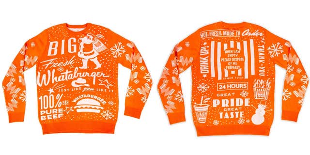 white castle ugly sweater