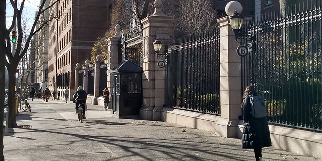 Barnard College, in Manhattan, is located across the street from Columbia University.